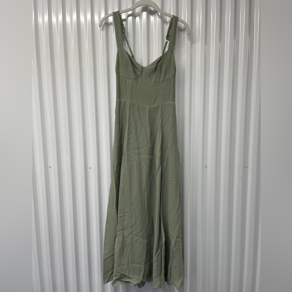 NWT Reformation Seafoam Green Maxi Dress